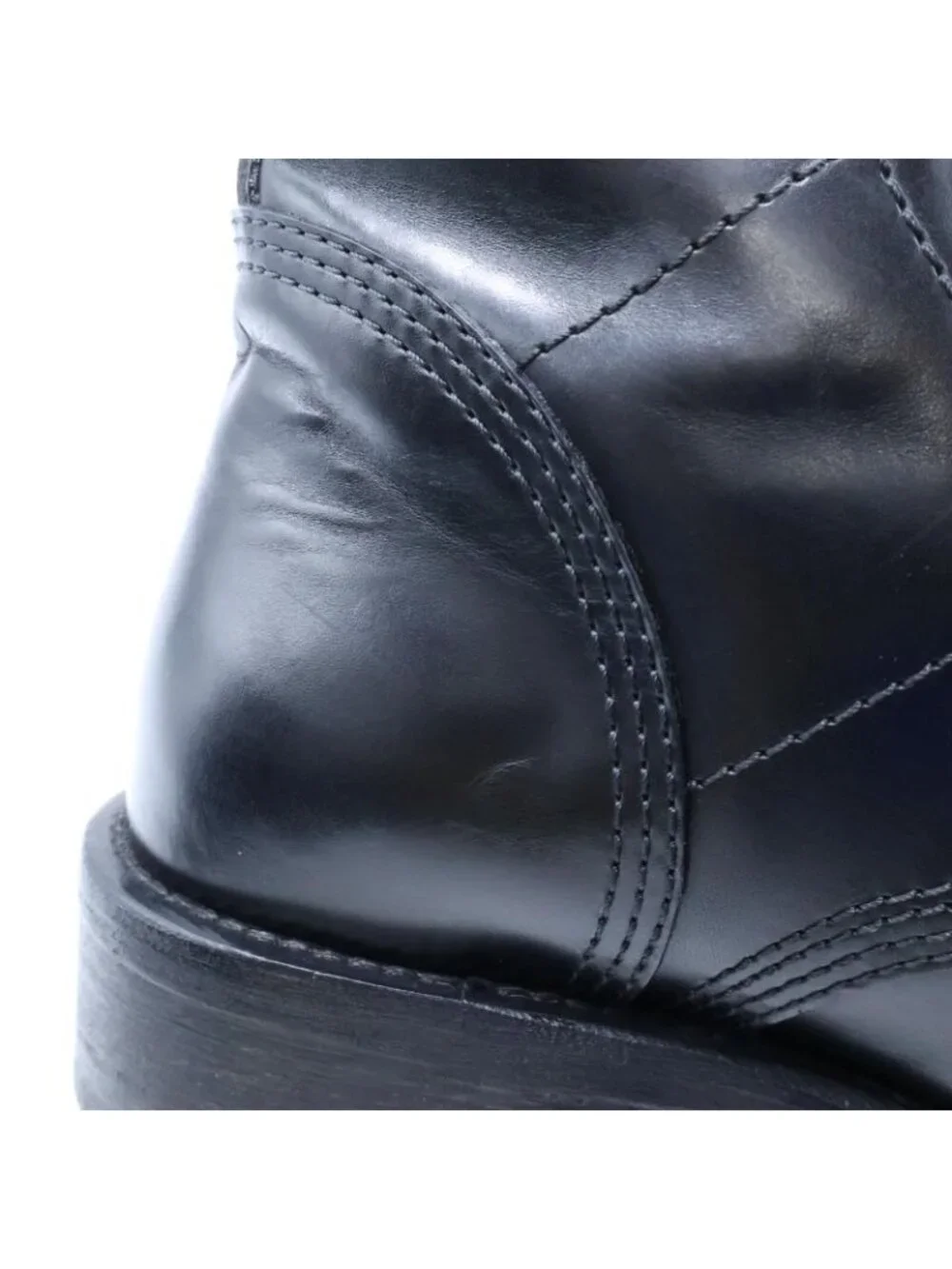 Louis Vuitton Metropolis Line Monogram Leather Ankle Lace Up Short Boots 36 - Picture 8 of 10